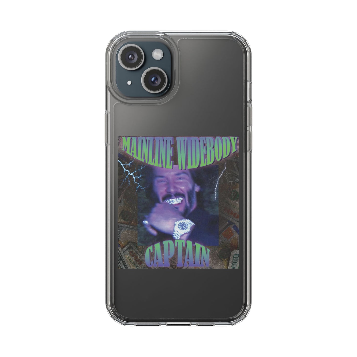 Mainline Widebody Captain Funky Phone Covers, Unique Gift for Him, Trendy Phone Accessories, Captivating Designs for All Occasions