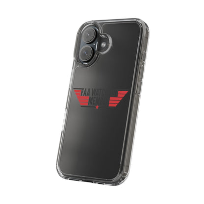 FAA Watchlist Member Clear Phone Case