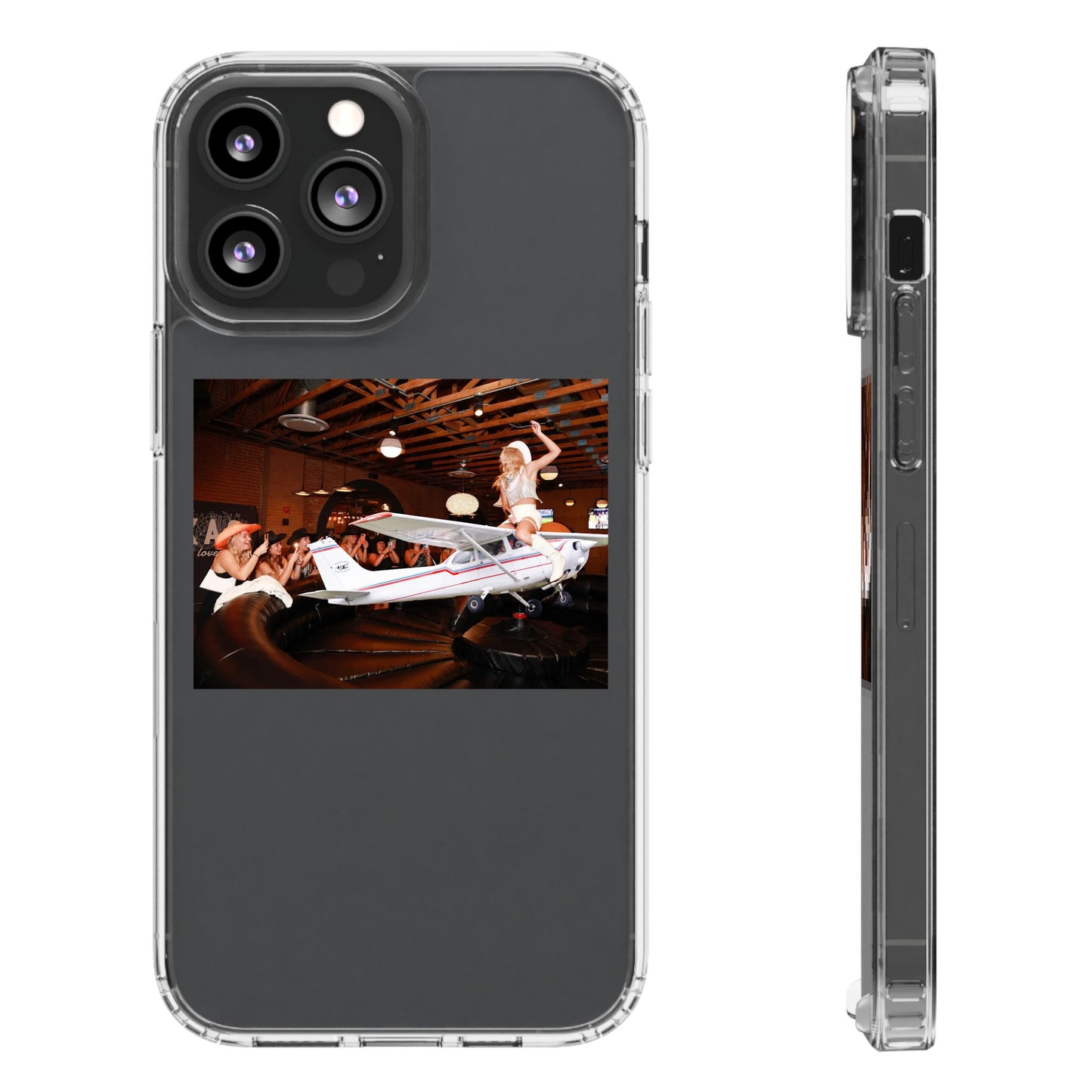 Cessna Jockey Clear Phone Case