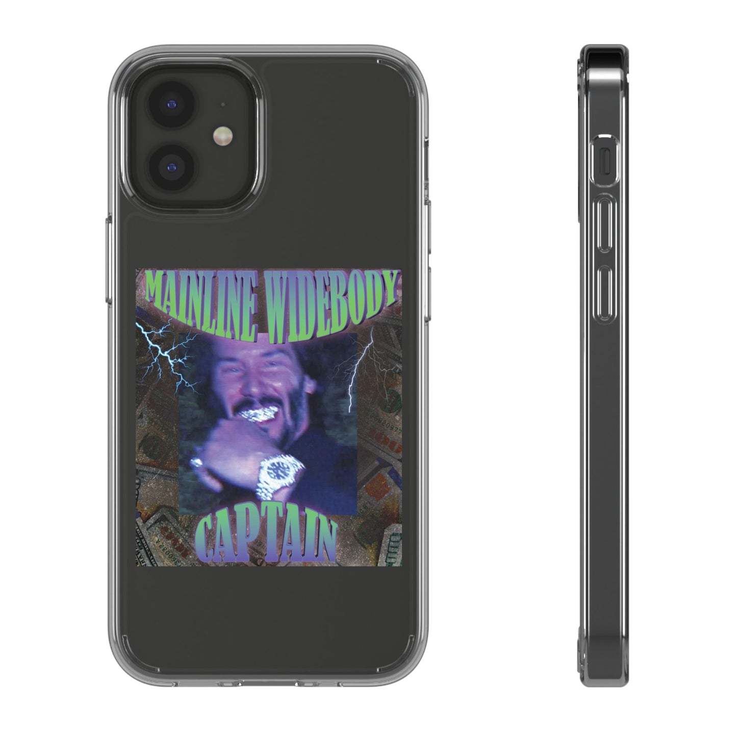 Mainline Widebody Captain Funky Phone Covers, Unique Gift for Him, Trendy Phone Accessories, Captivating Designs for All Occasions