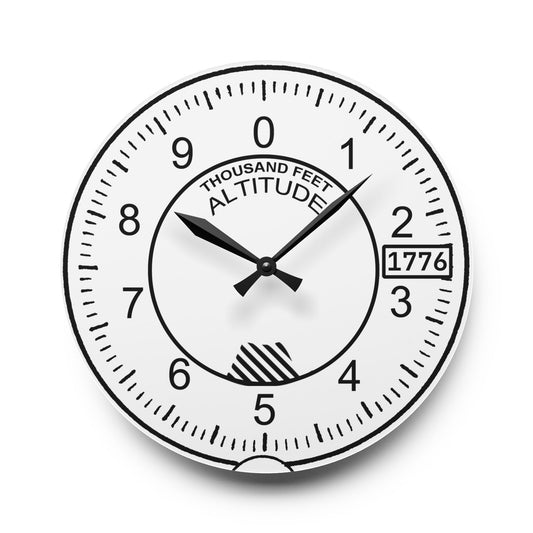 Altimeter Wall Clock