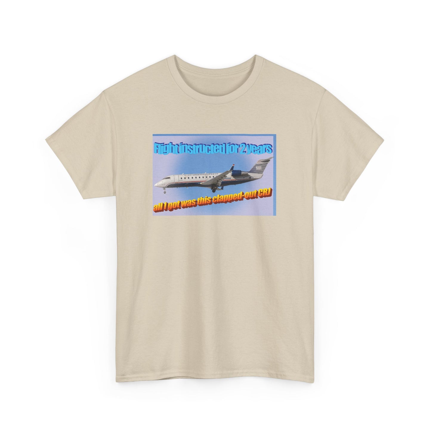 Clapped-Out CRJ Cotton Tee