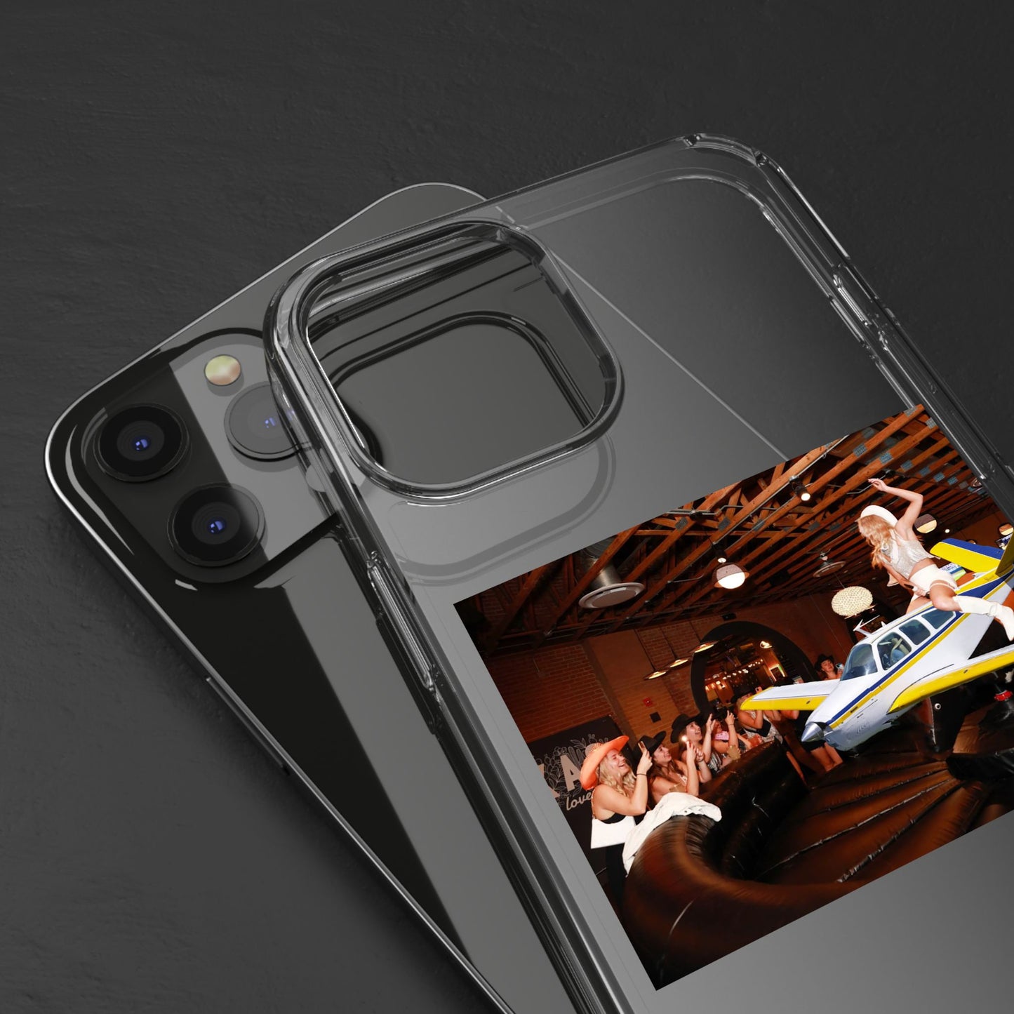 Bonanza Jockey Clear Phone Case