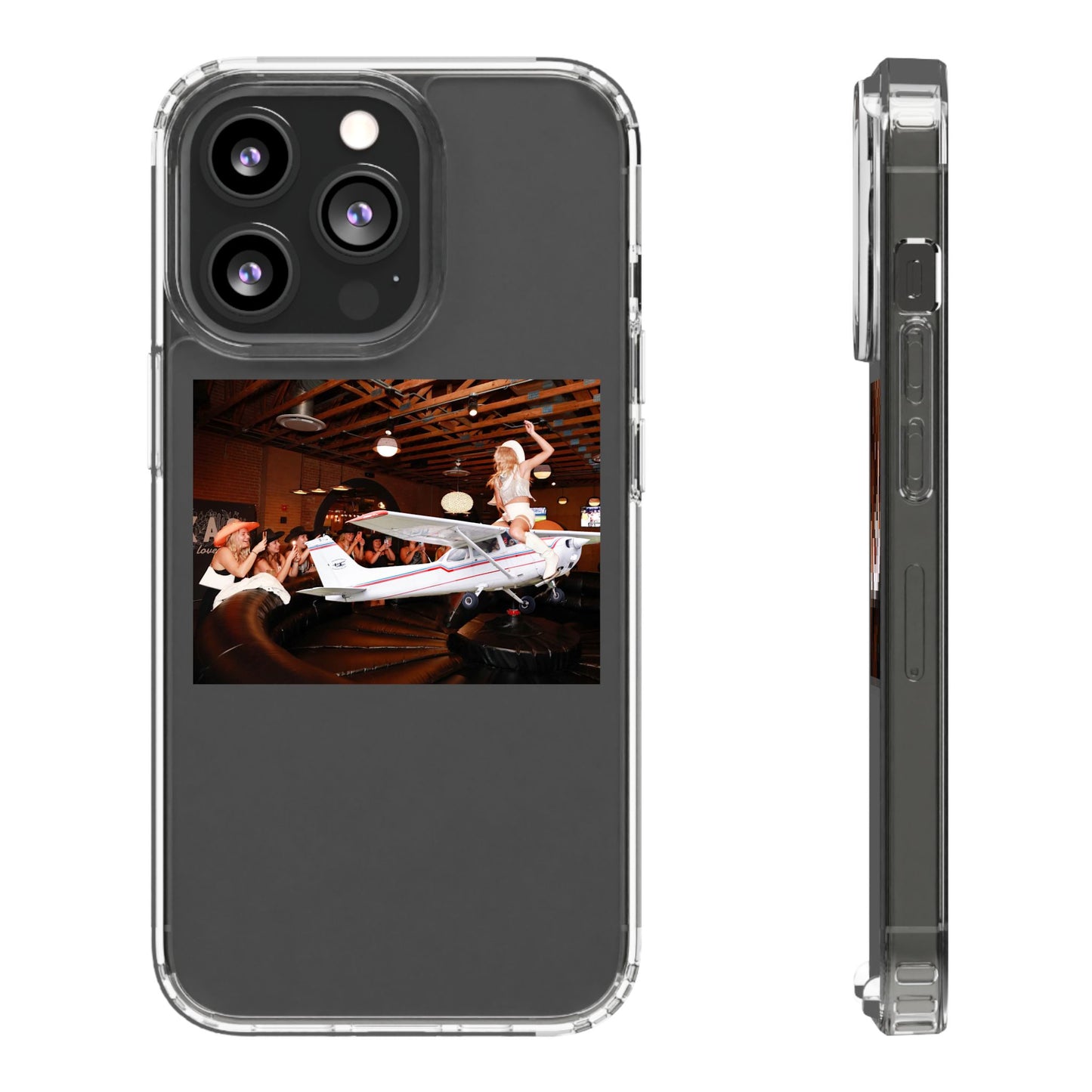 Cessna Jockey Clear Phone Case