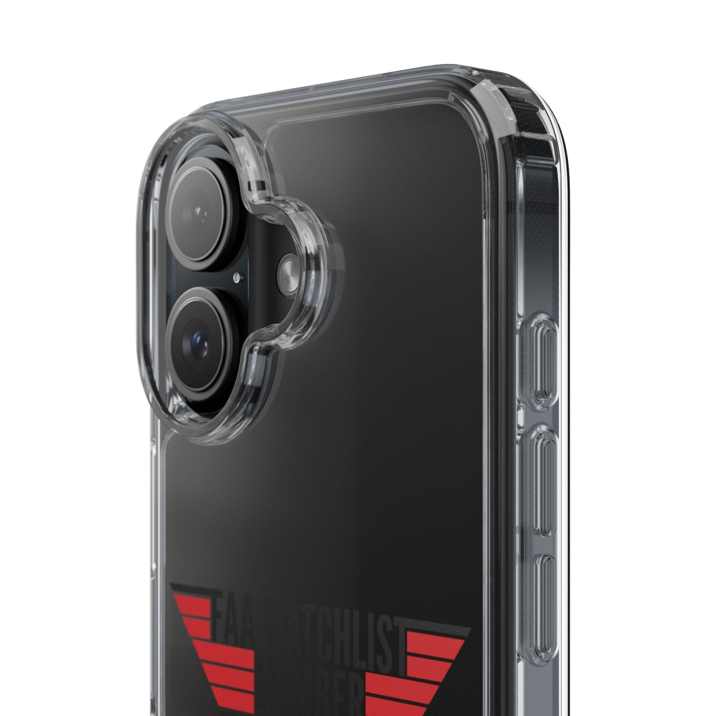 FAA Watchlist Member Clear Phone Case