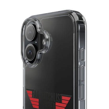 FAA Watchlist Member Clear Phone Case