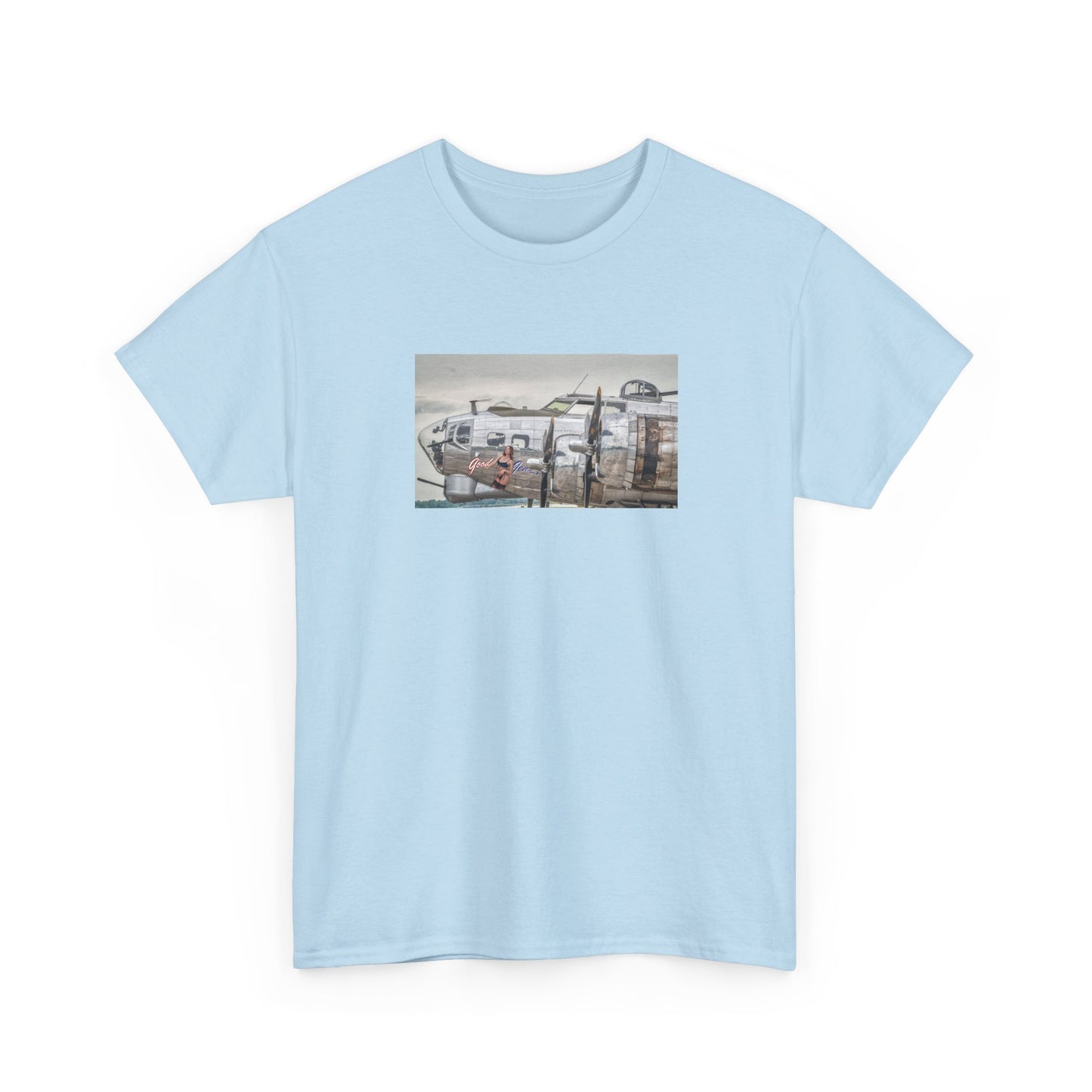 "Good Jeans" Sweeney B17 Nose Art Heavy Cotton Tee