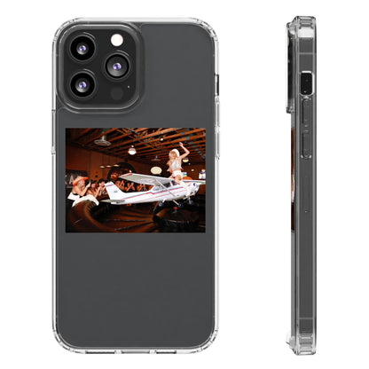 Cessna Jockey Clear Phone Case
