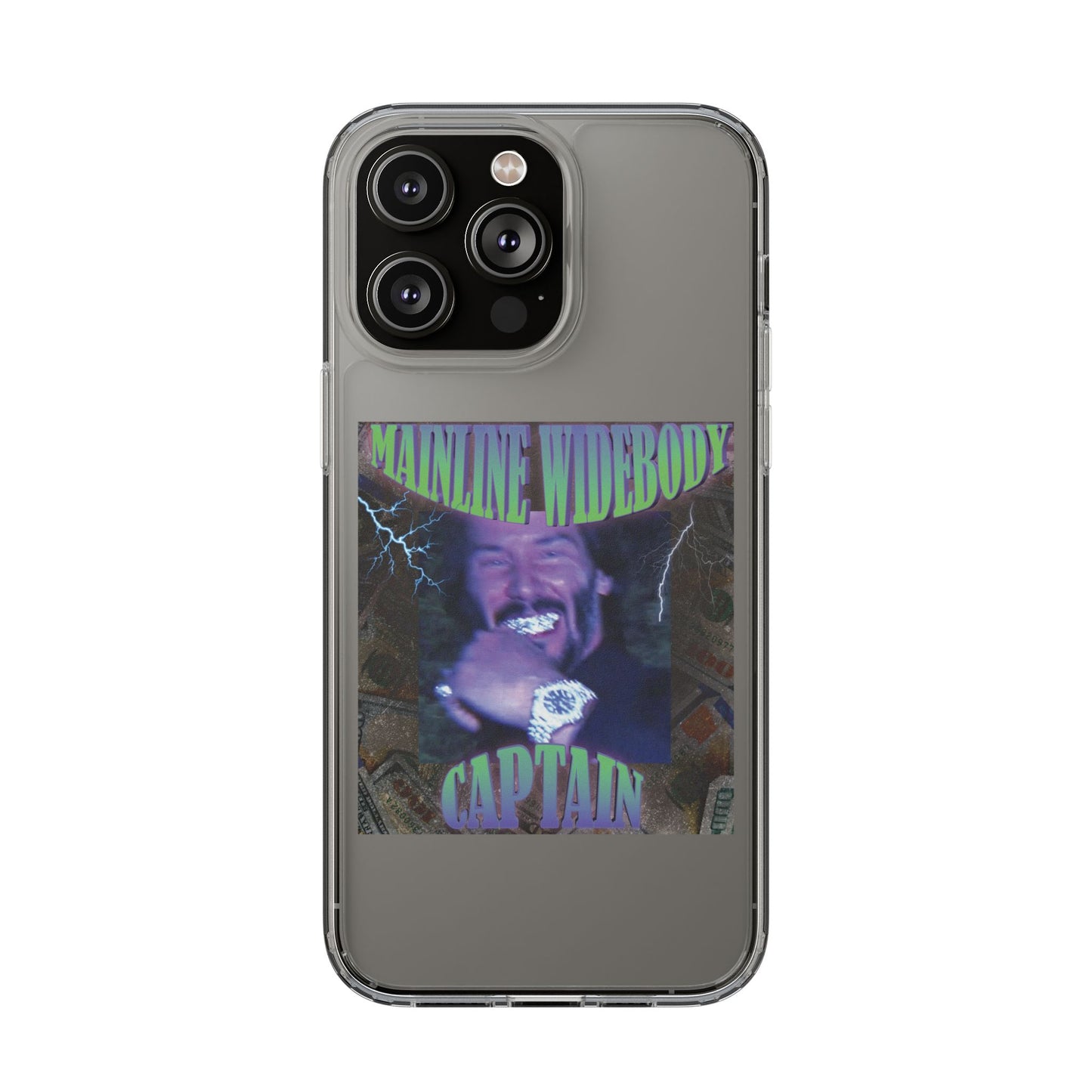 Mainline Widebody Captain Funky Phone Covers, Unique Gift for Him, Trendy Phone Accessories, Captivating Designs for All Occasions