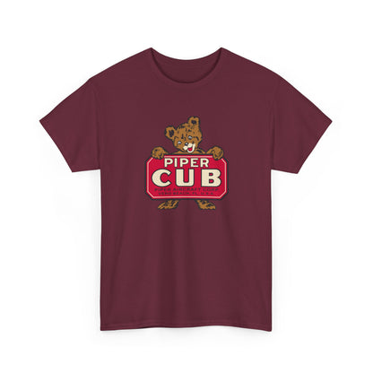 Piper Cub Bear Vintage Heavy Cotton Tee