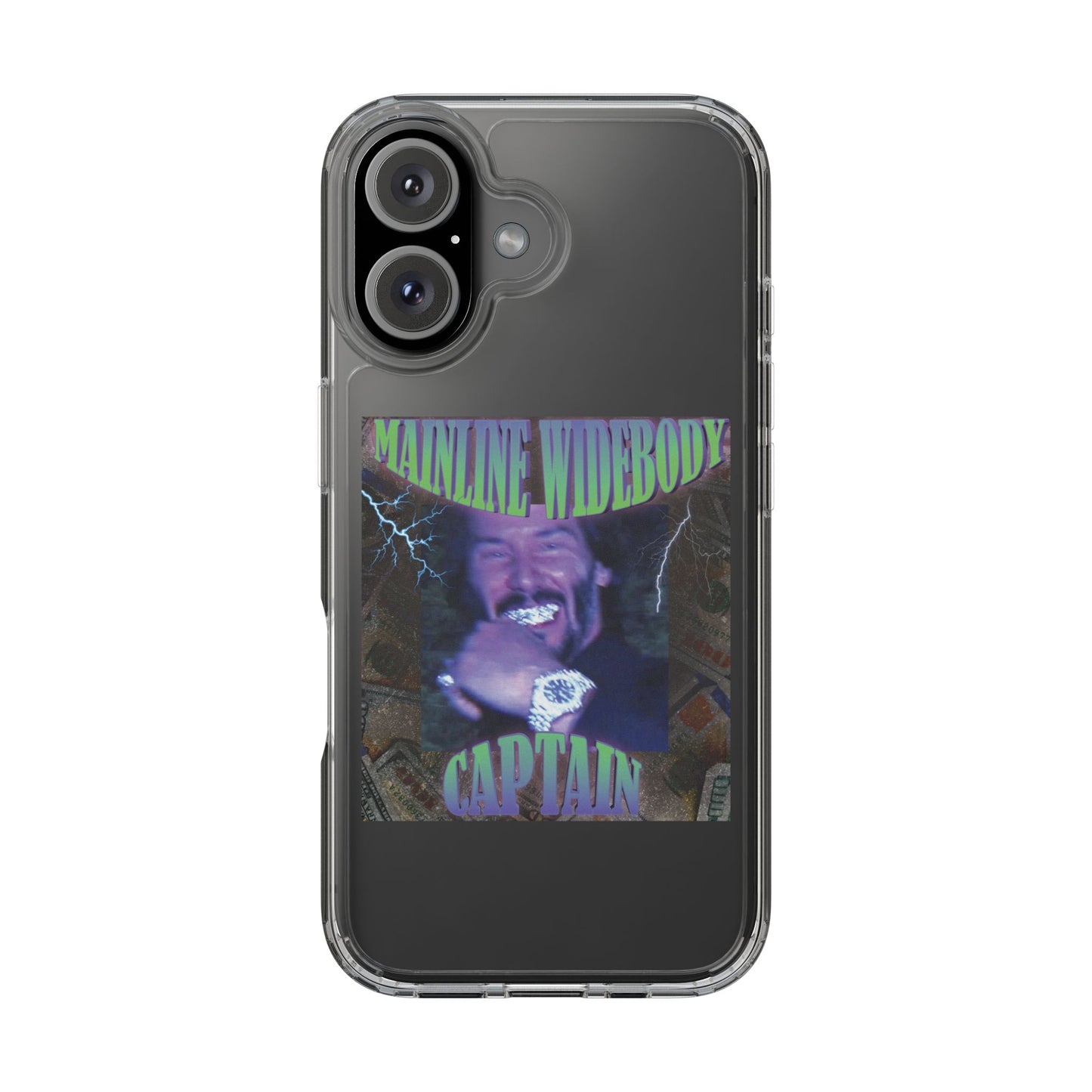 Mainline Widebody Captain Funky Phone Covers, Unique Gift for Him, Trendy Phone Accessories, Captivating Designs for All Occasions