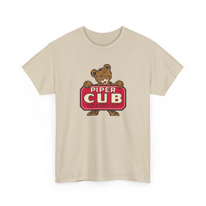 Piper Cub Bear Vintage Heavy Cotton Tee