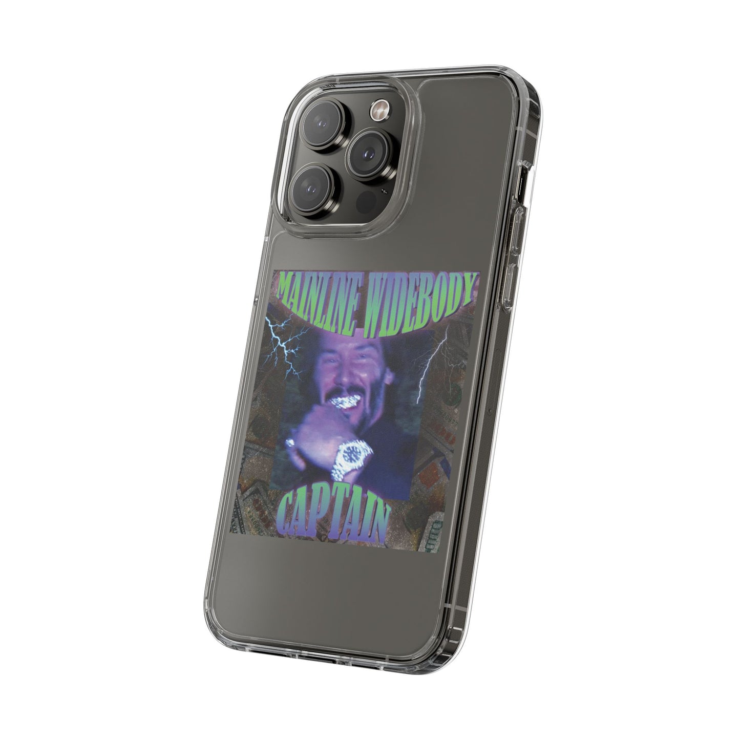 Mainline Widebody Captain Funky Phone Covers, Unique Gift for Him, Trendy Phone Accessories, Captivating Designs for All Occasions