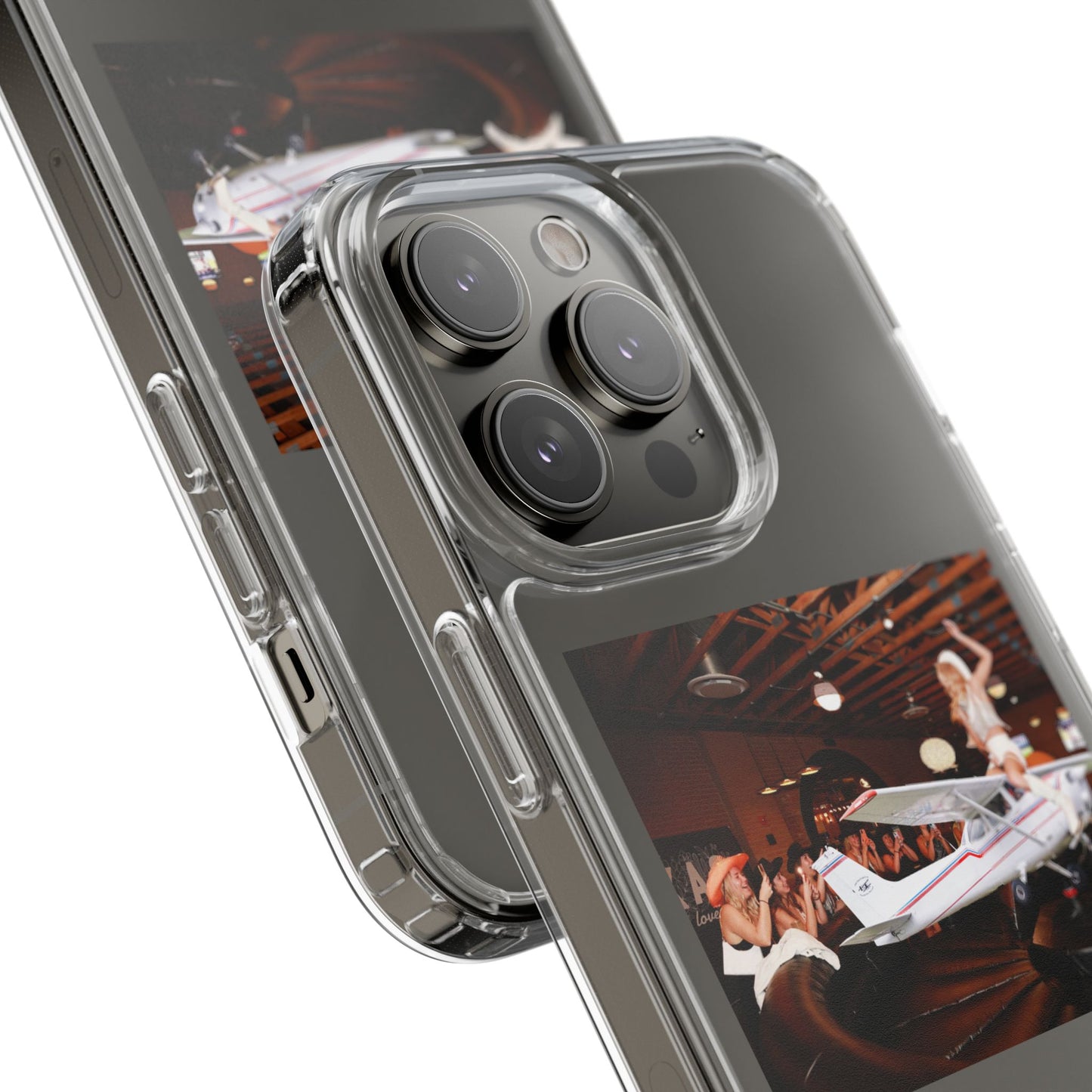 Cessna Jockey Clear Phone Case