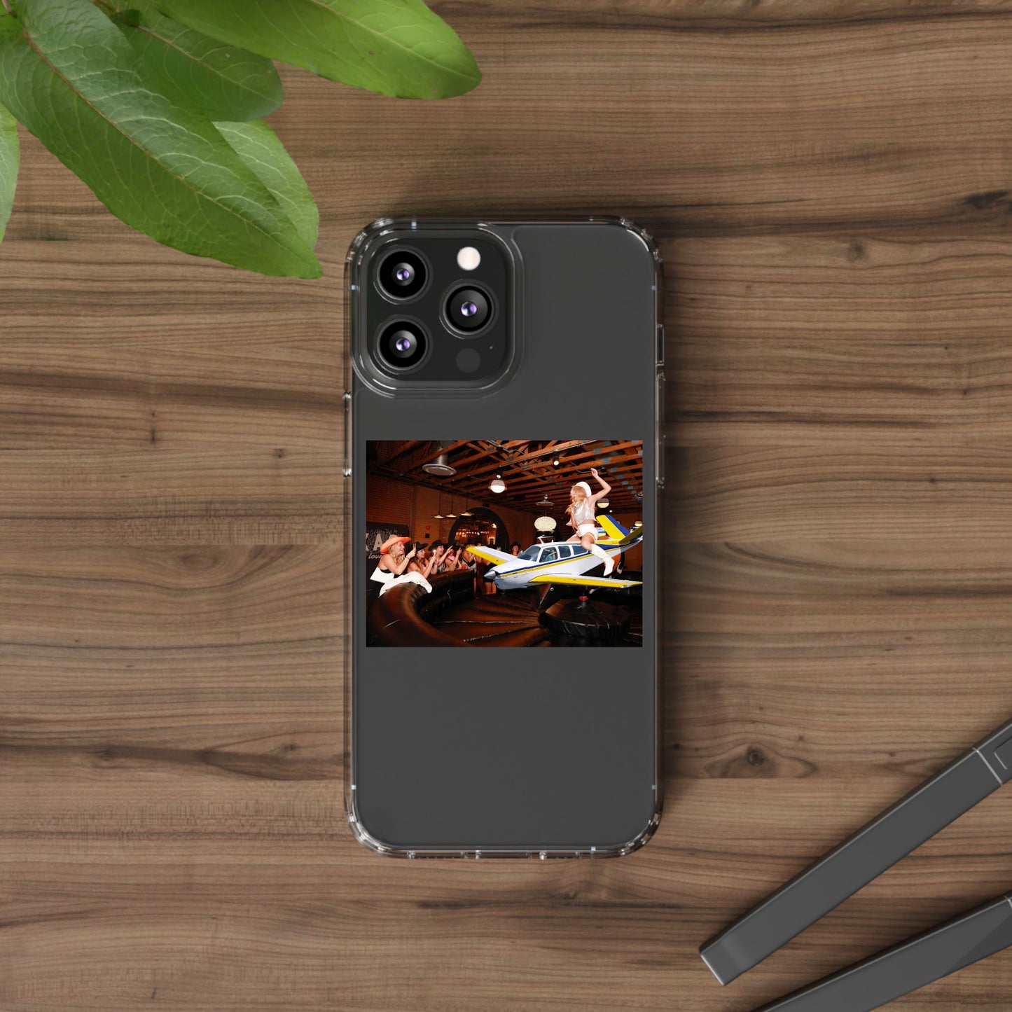 Bonanza Jockey Clear Phone Case