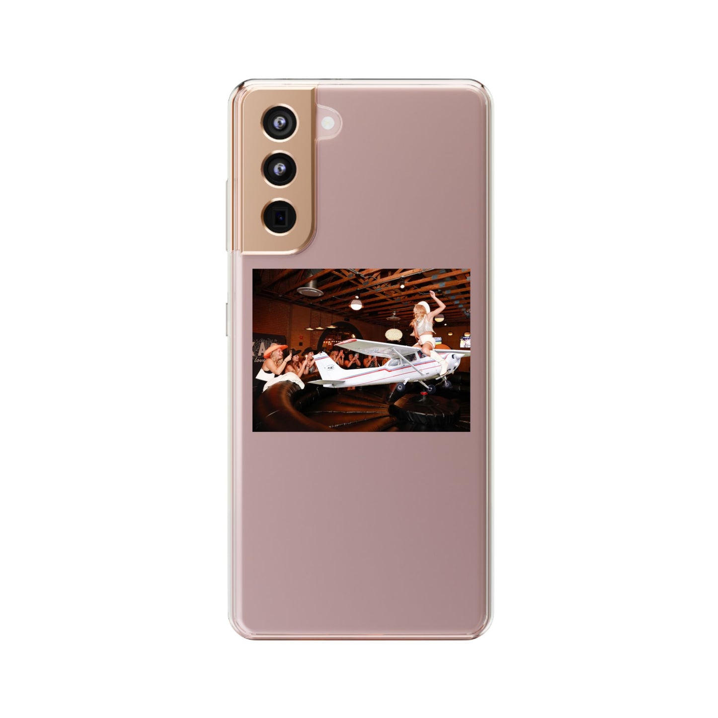 Cessna Jockey Clear Phone Case