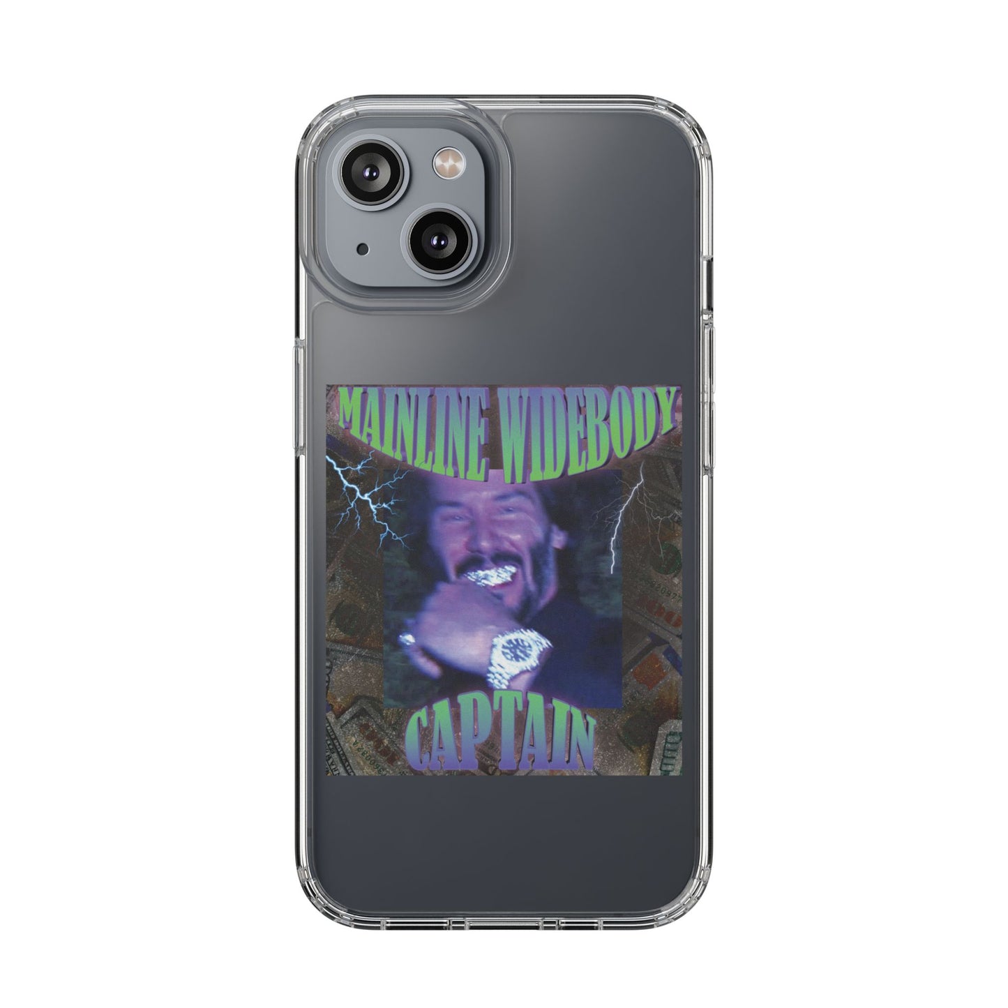 Mainline Widebody Captain Funky Phone Covers, Unique Gift for Him, Trendy Phone Accessories, Captivating Designs for All Occasions
