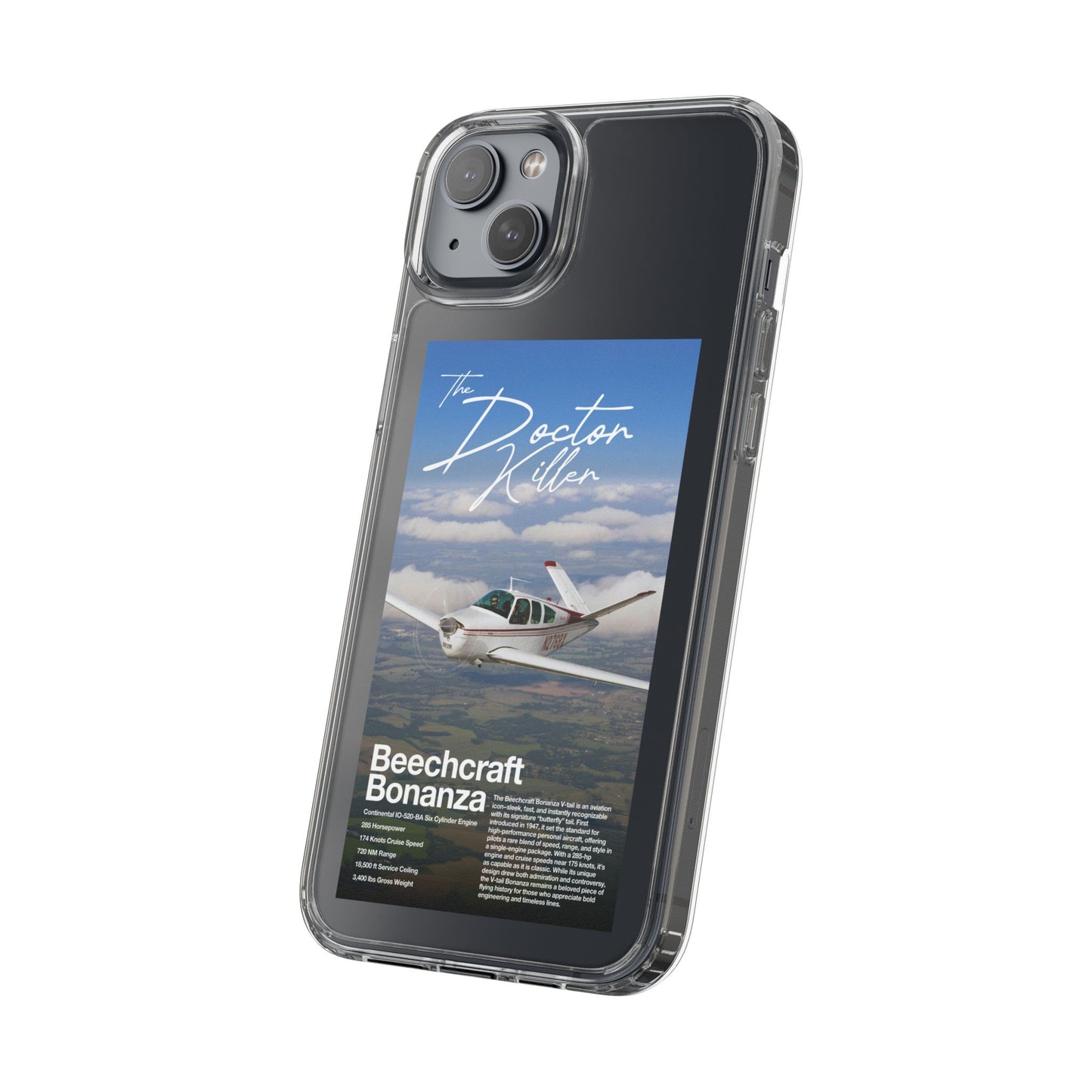 Doctor Killer Clear Phone Case