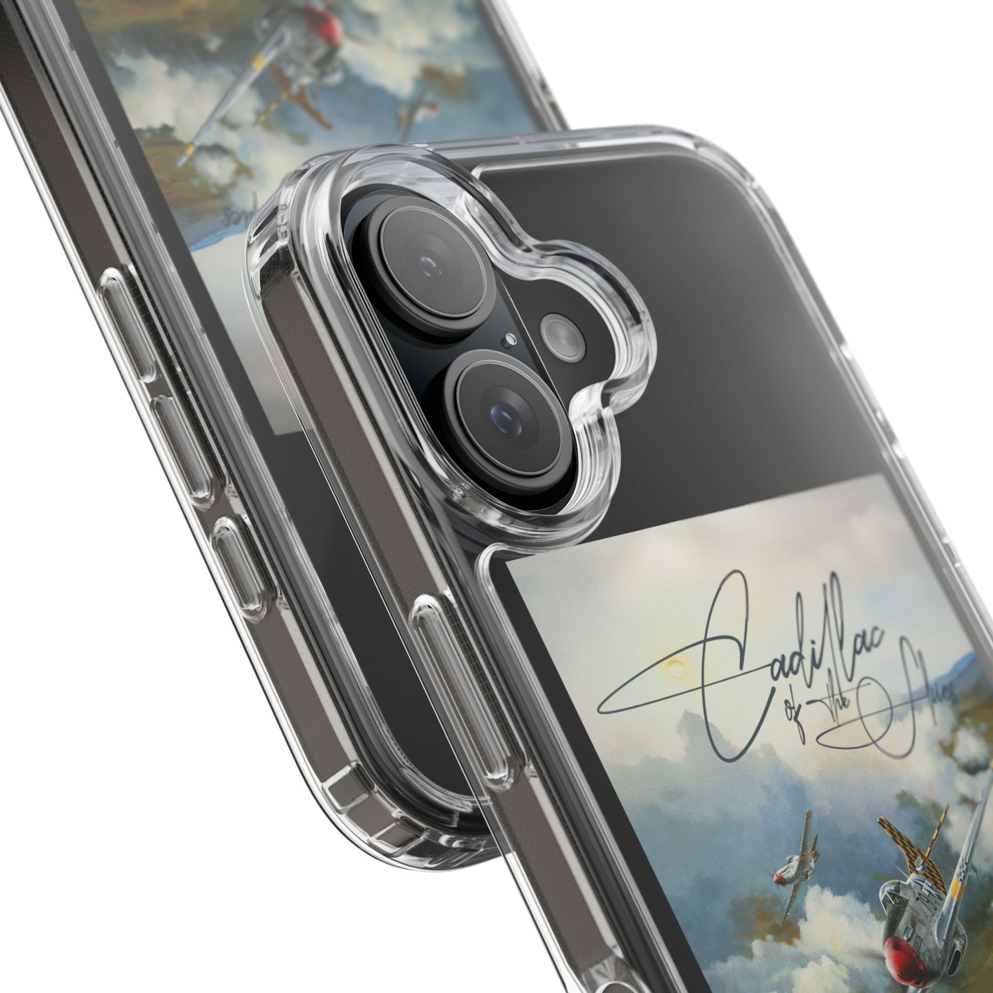 Cadillac of the Sky Clear Phone Case