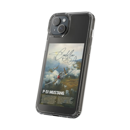 Cadillac of the Sky Clear Phone Case