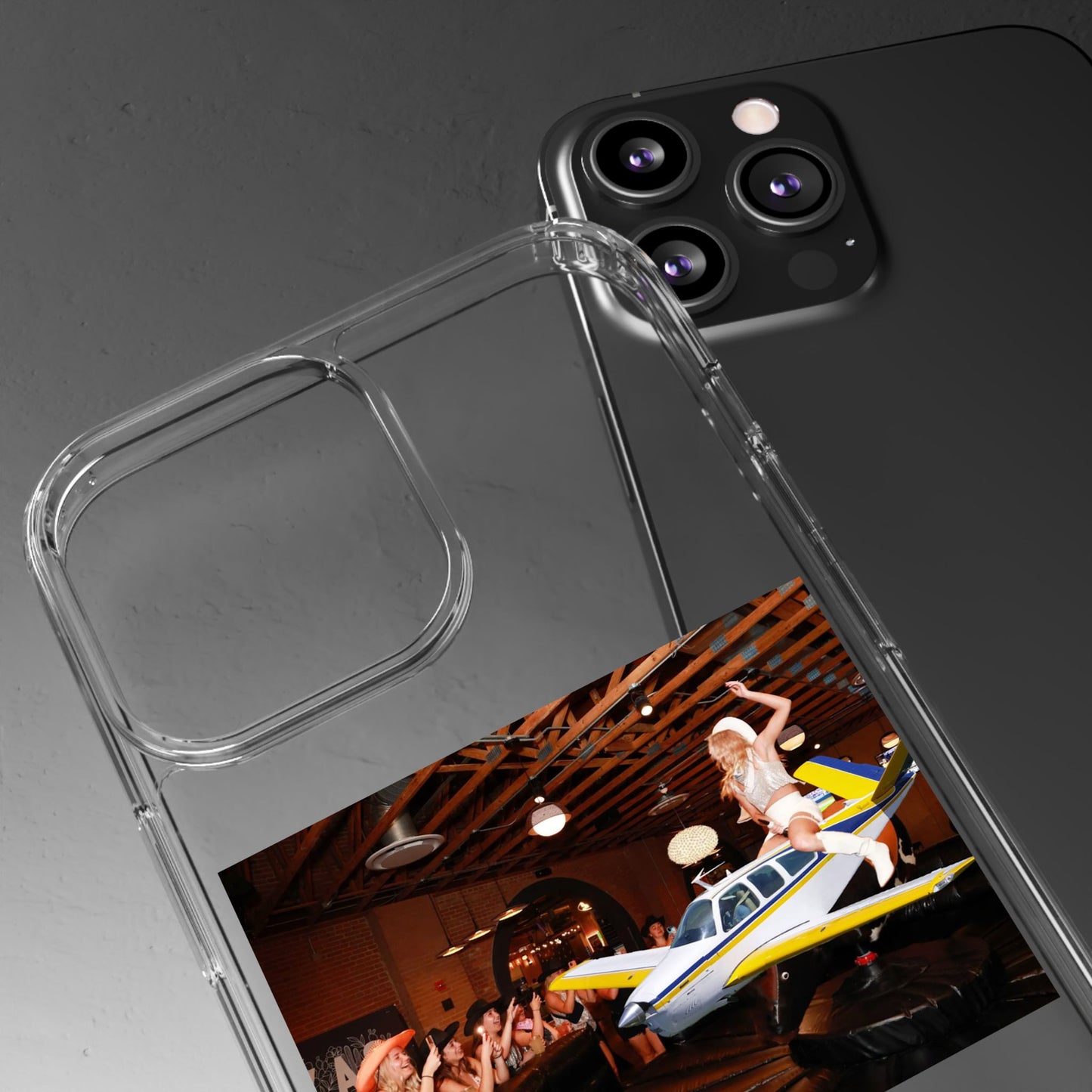 Bonanza Jockey Clear Phone Case