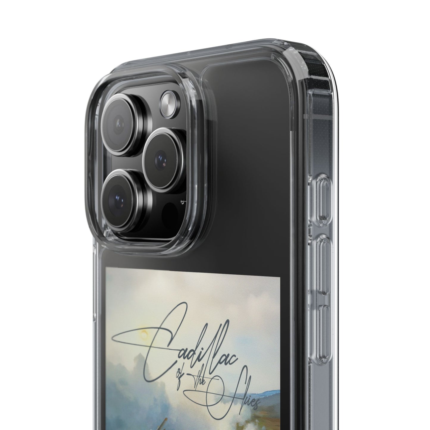 Cadillac of the Sky Clear Phone Case