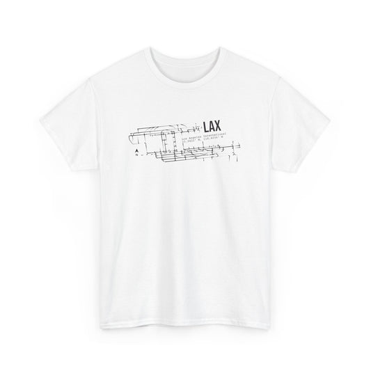 LAX Airport Heavy Cotton Tee