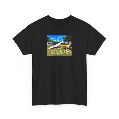 "Capped Out Pilot Club" Heavy Cotton Tee