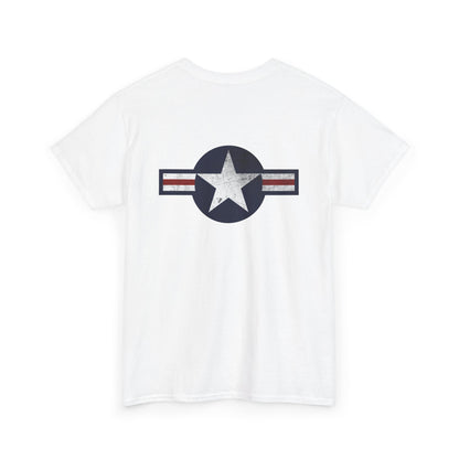 USAF Stars & Bars Heavy Cotton Tee