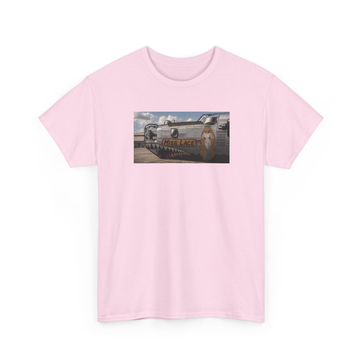 B24 "Miss Lace" Nose Art Cotton Tee