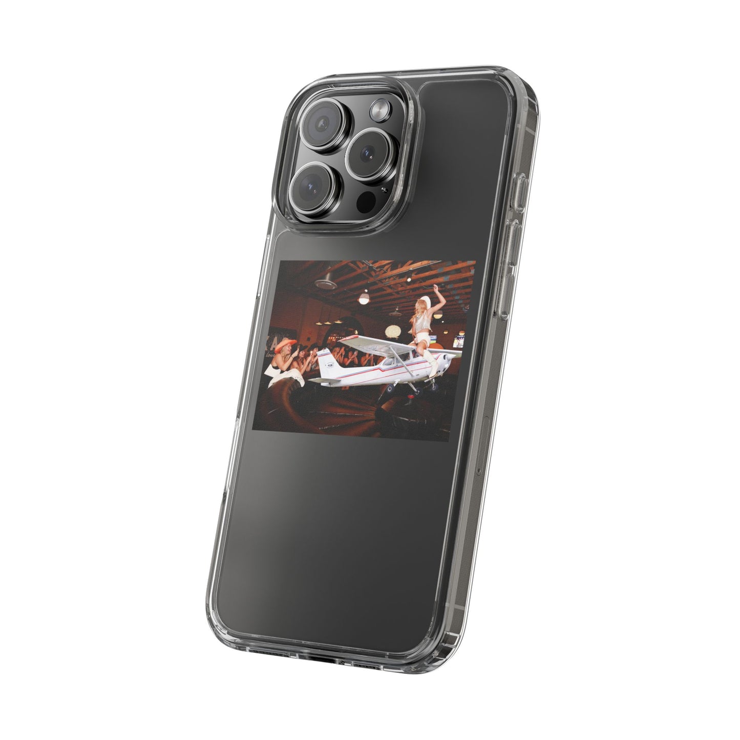 Cessna Jockey Clear Phone Case