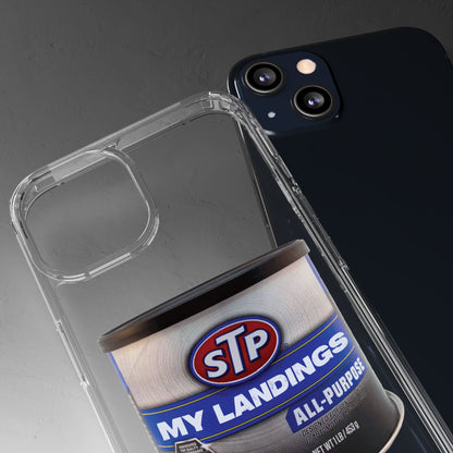 Greasy Landing Custom Clear Phone Case