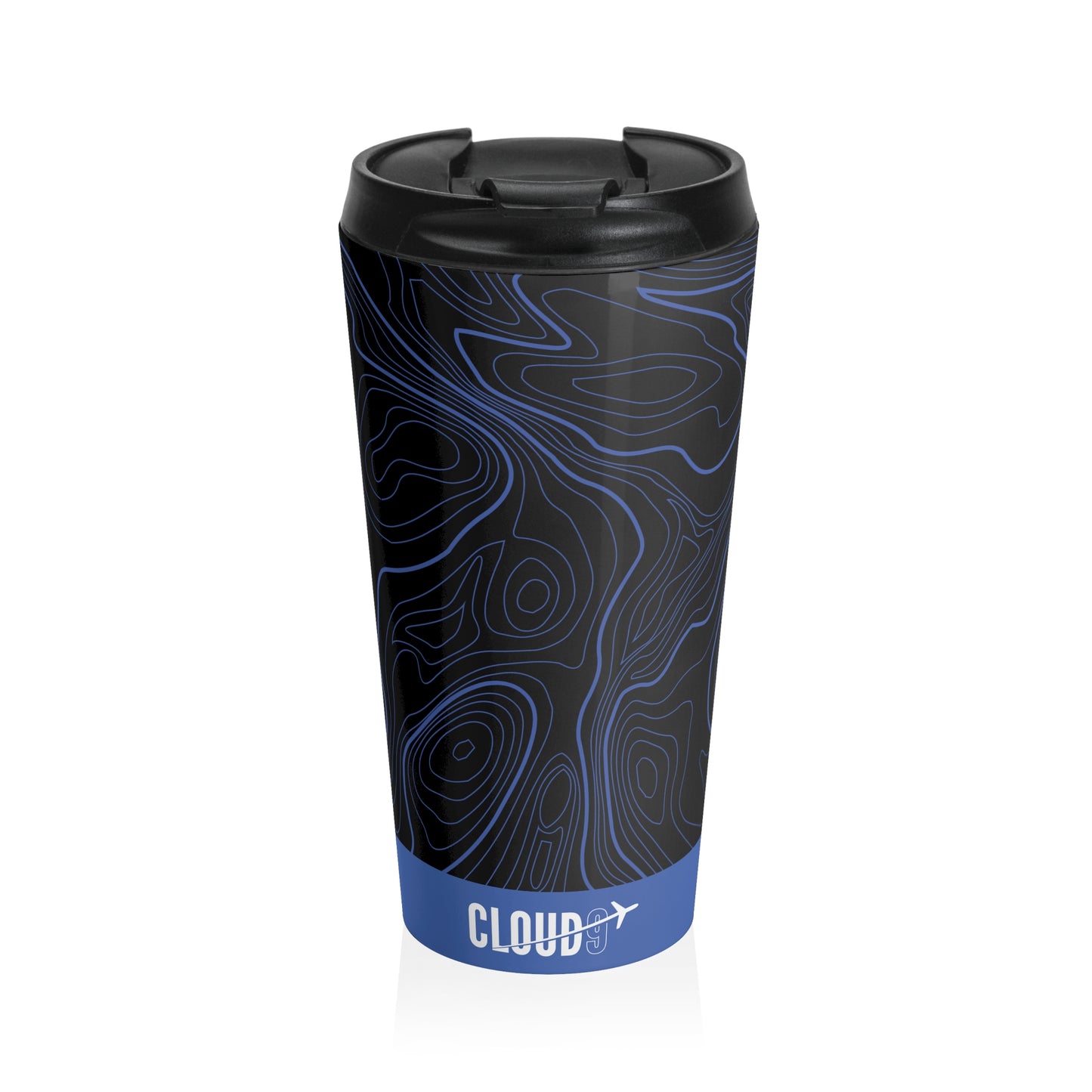 Topographic Travel Tumbler