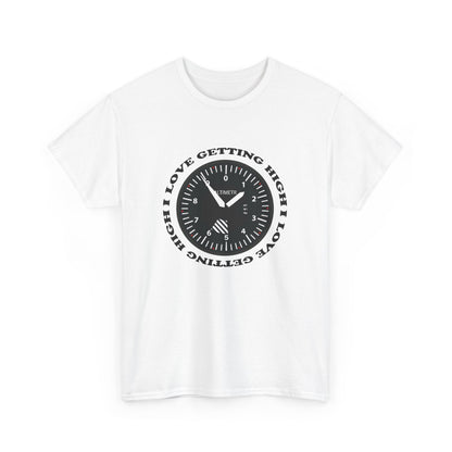 "I Love Getting High" Altimeter Heavy Cotton Tee