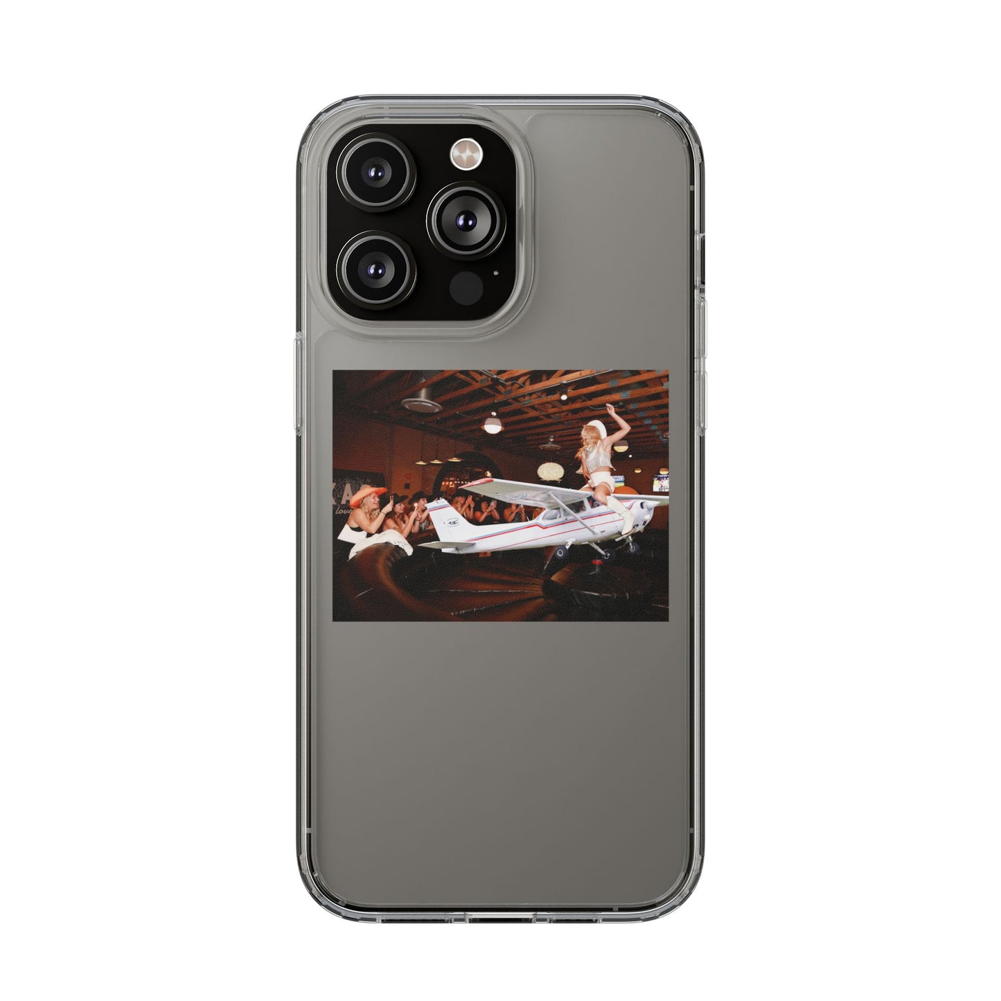 Cessna Jockey Clear Phone Case