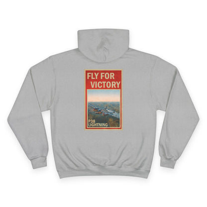 Fly for Victory P-38 Lightning Champion Hoodie