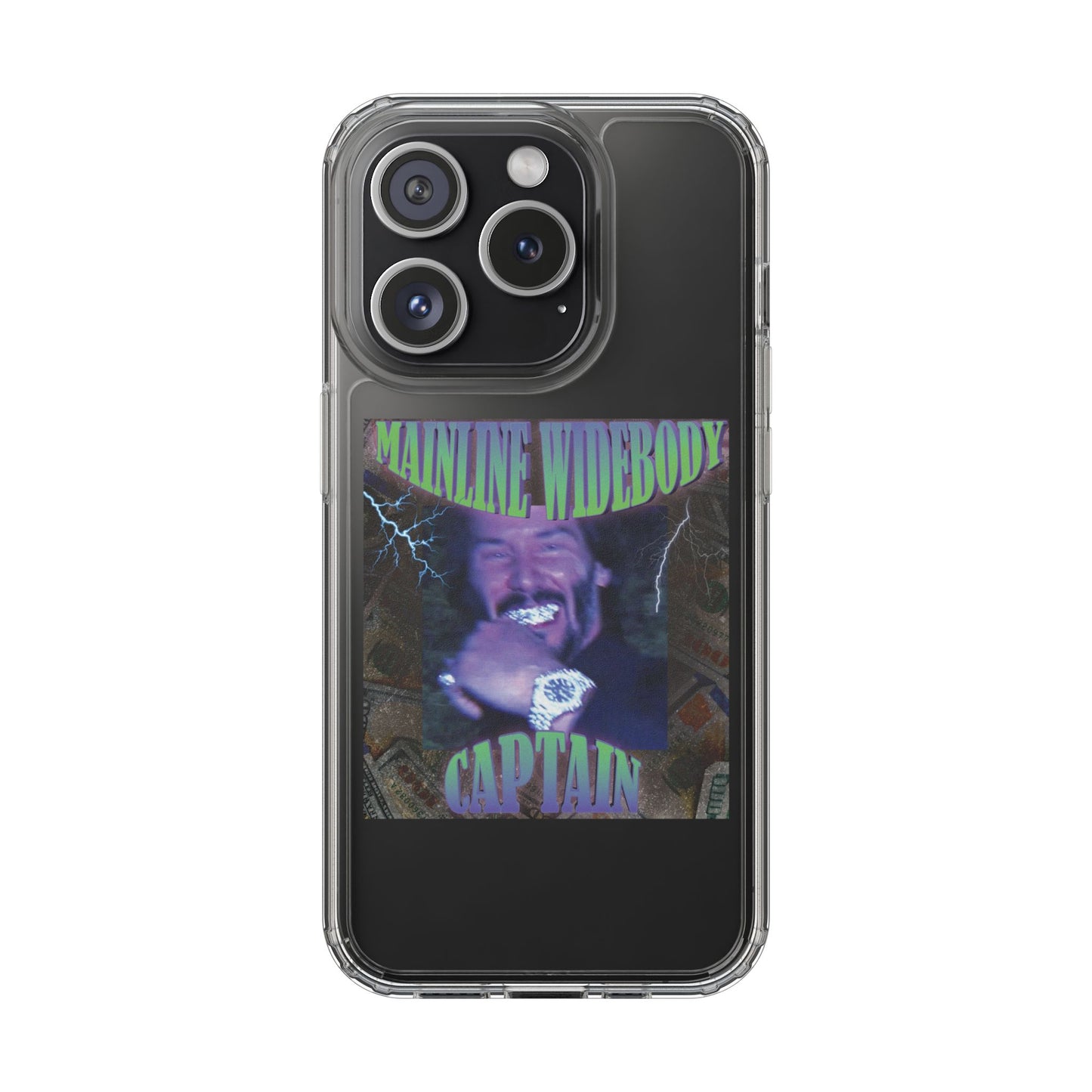 Mainline Widebody Captain Funky Phone Covers, Unique Gift for Him, Trendy Phone Accessories, Captivating Designs for All Occasions