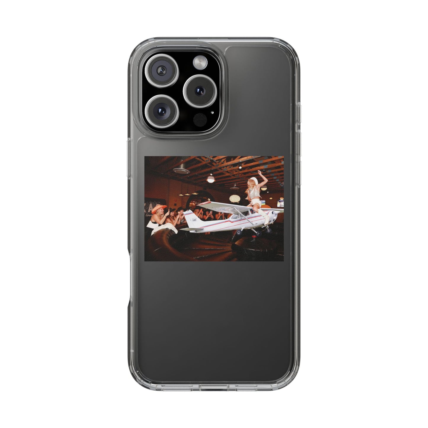 Cessna Jockey Clear Phone Case