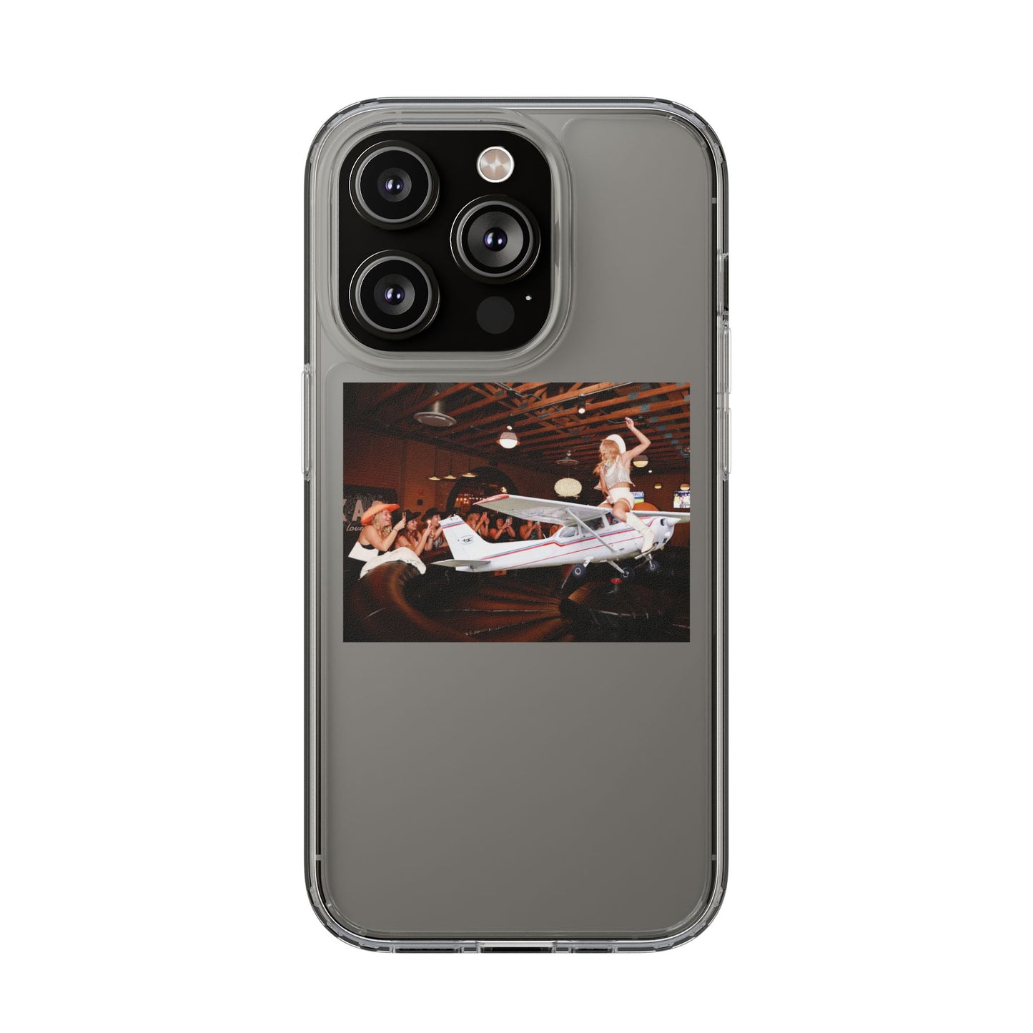 Cessna Jockey Clear Phone Case