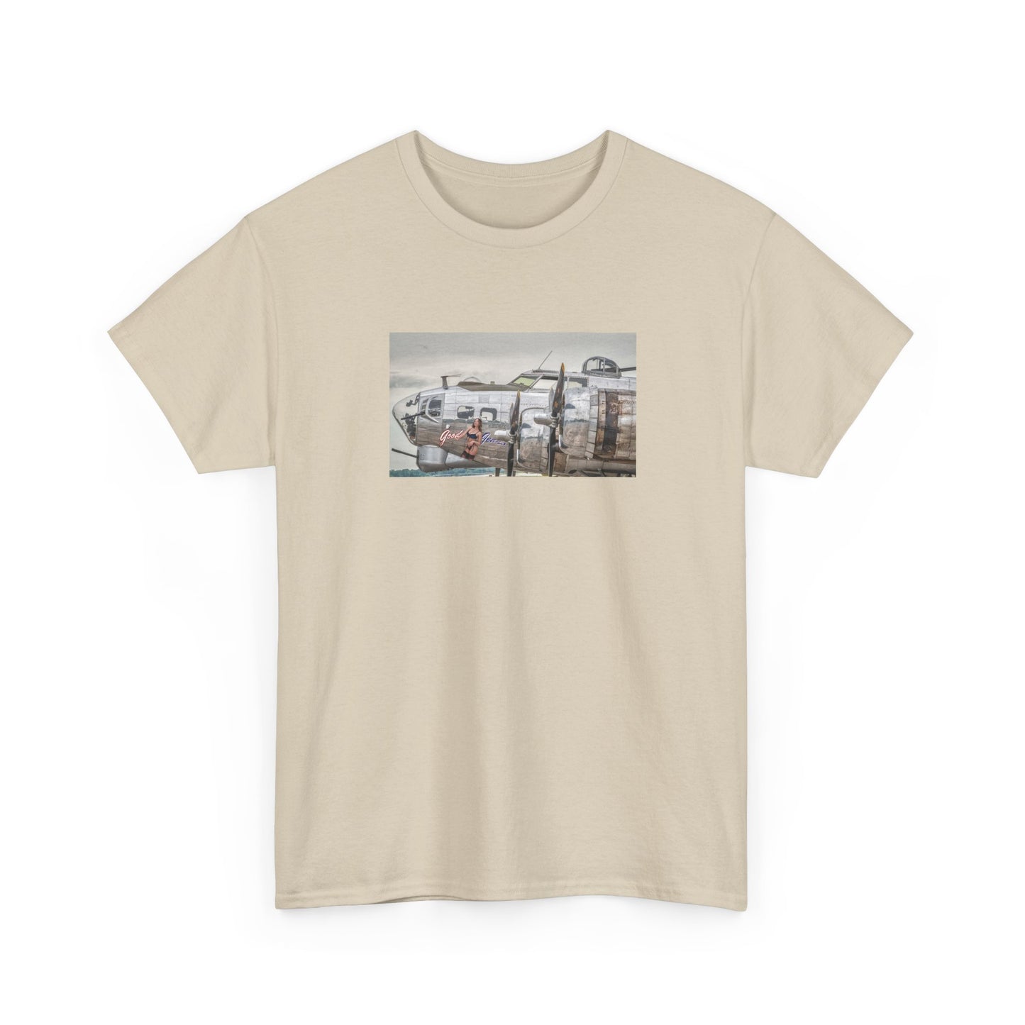 "Good Jeans" Sweeney B17 Nose Art Heavy Cotton Tee