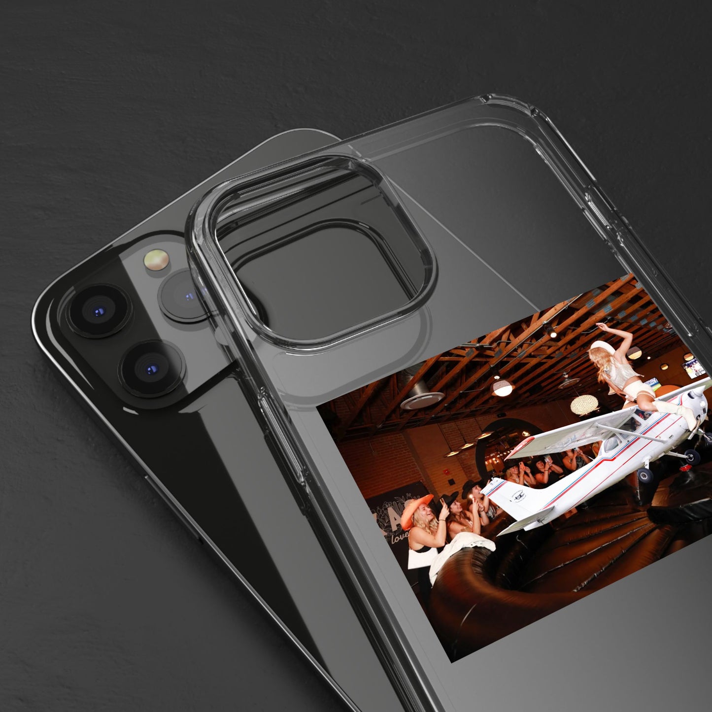Cessna Jockey Clear Phone Case