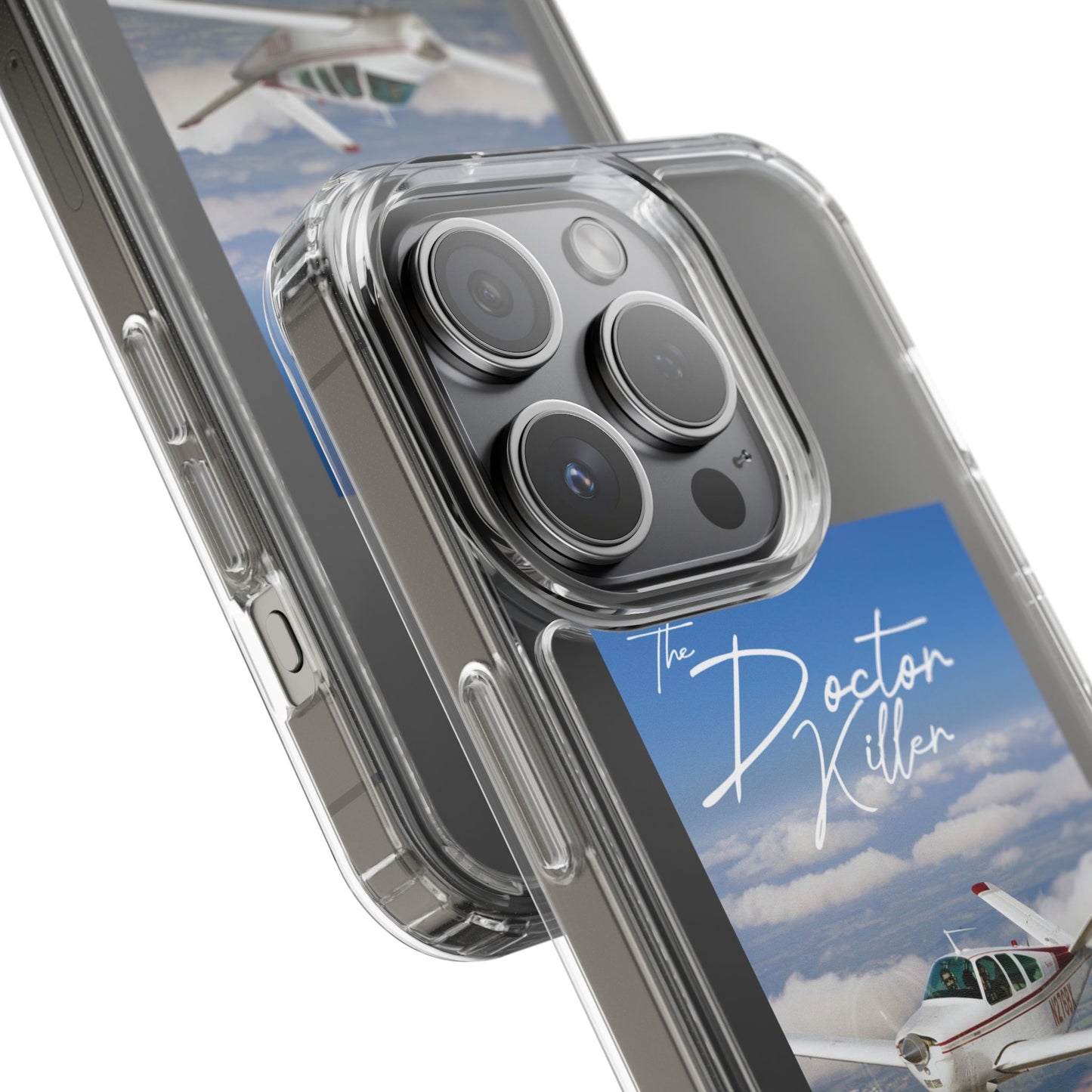 Doctor Killer Clear Phone Case