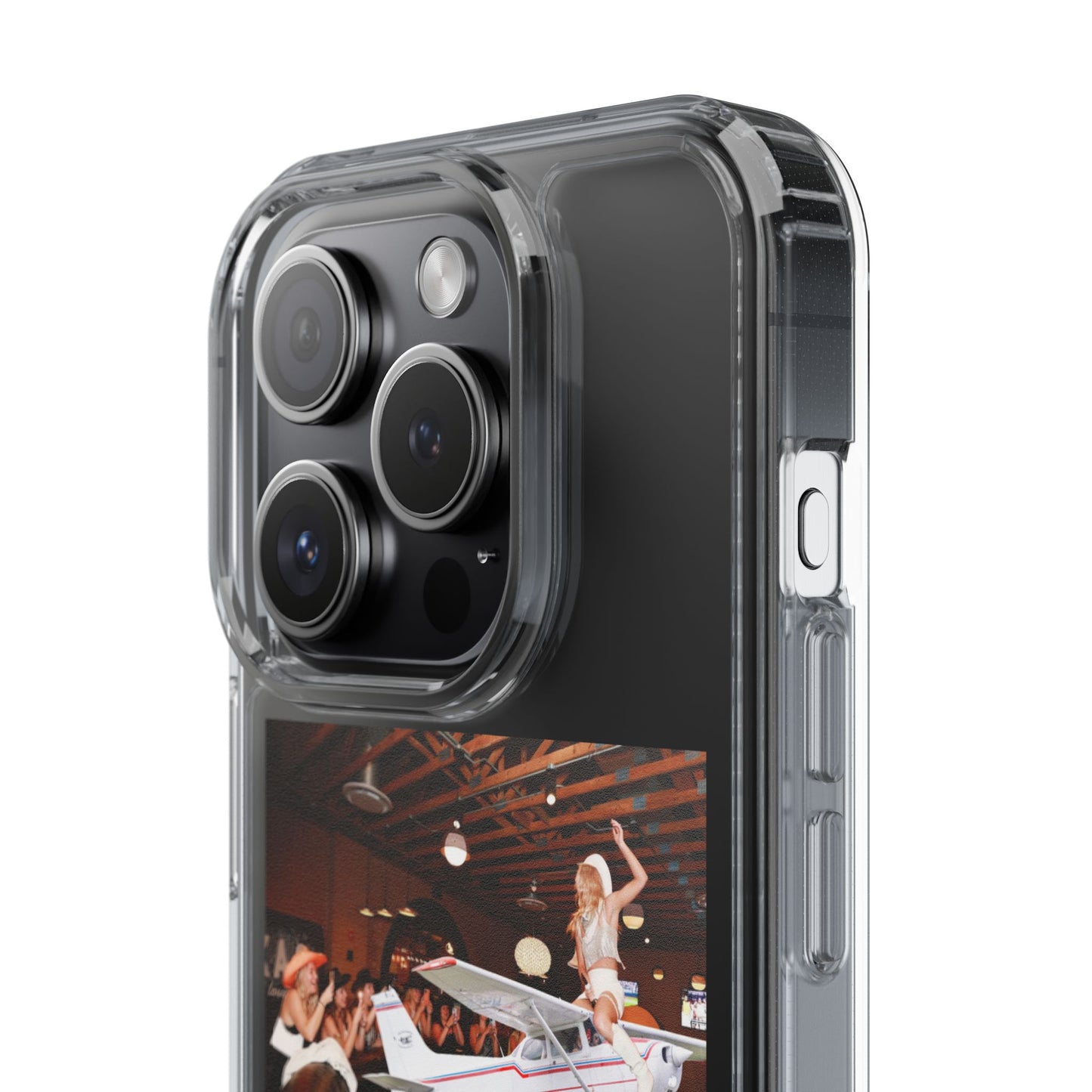 Cessna Jockey Clear Phone Case