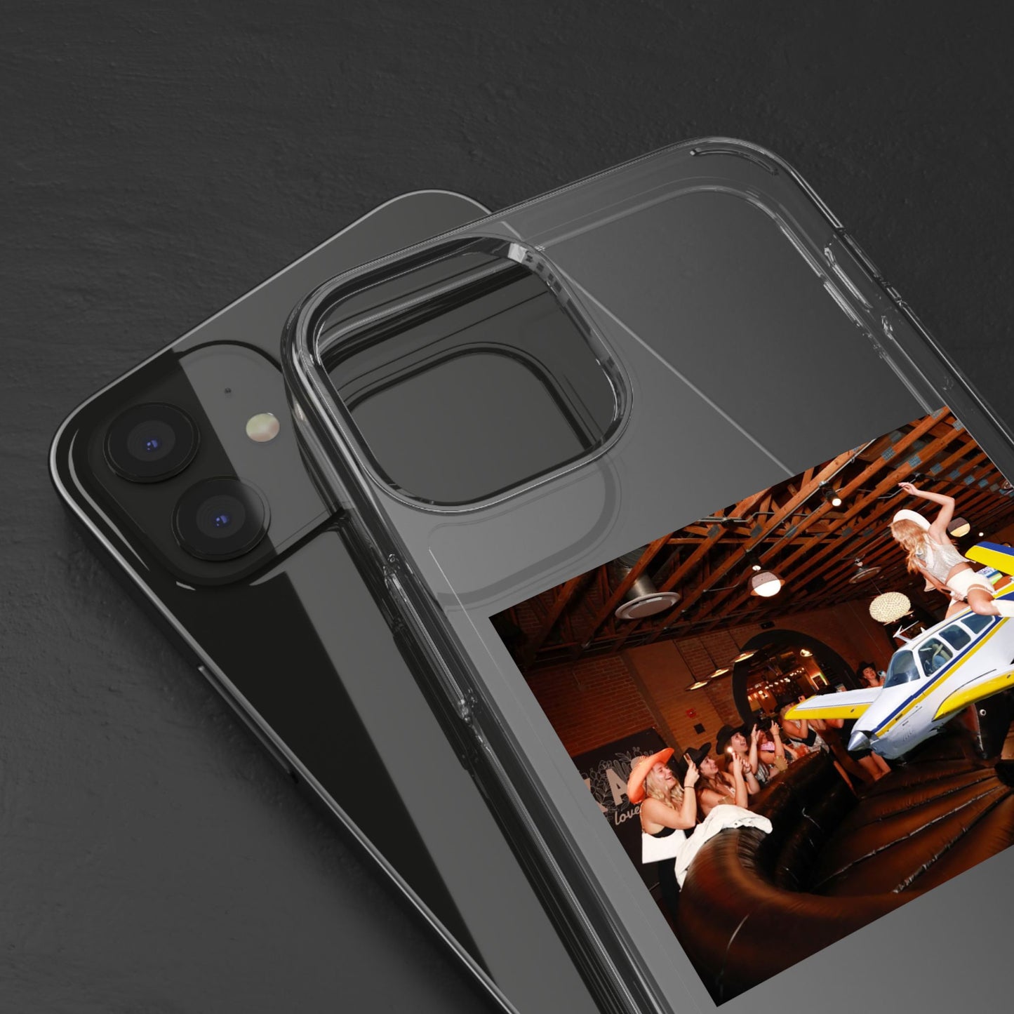 Bonanza Jockey Clear Phone Case