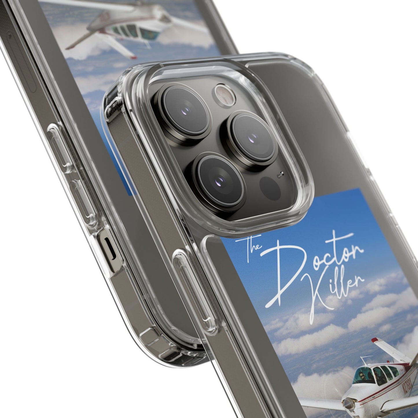 Doctor Killer Clear Phone Case