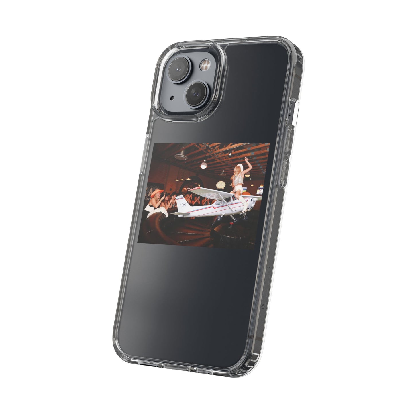 Cessna Jockey Clear Phone Case