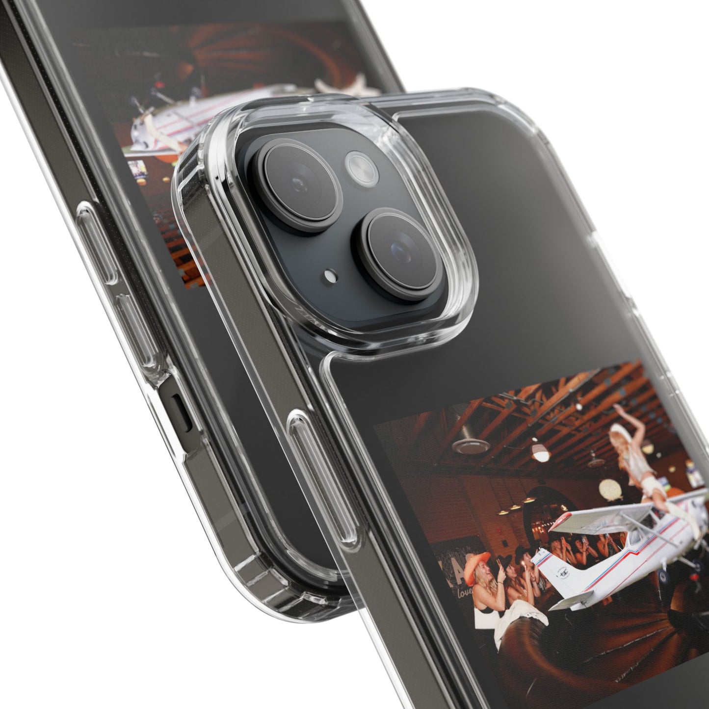 Cessna Jockey Clear Phone Case