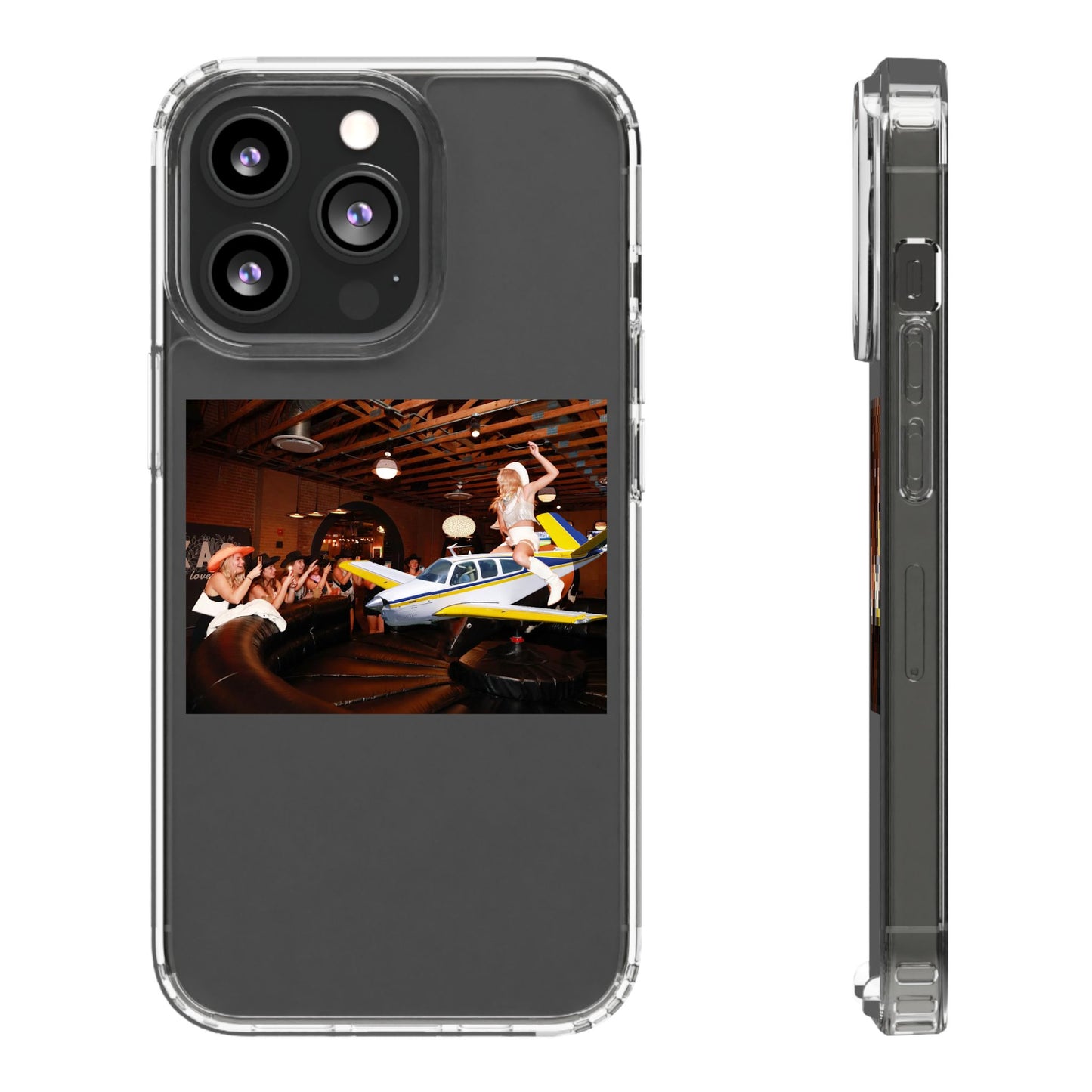 Bonanza Jockey Clear Phone Case