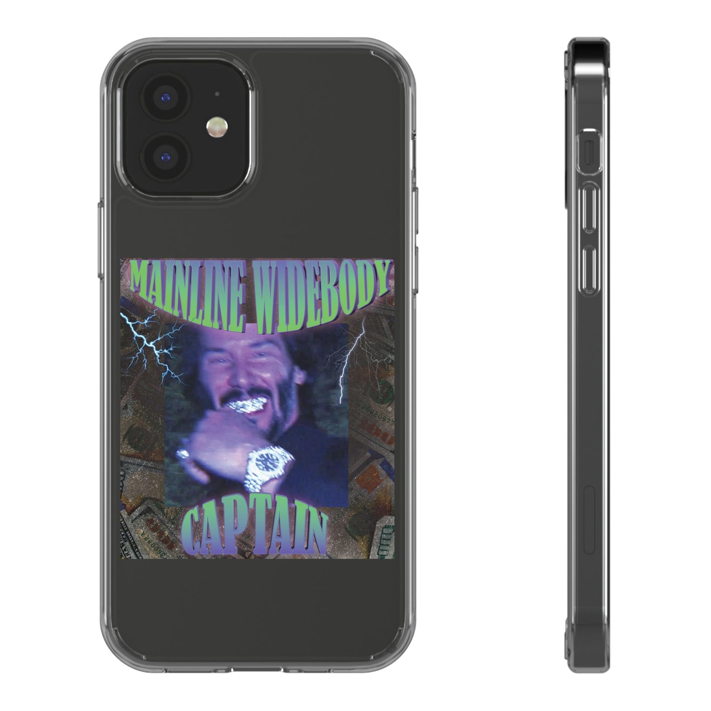 Mainline Widebody Captain Funky Phone Covers, Unique Gift for Him, Trendy Phone Accessories, Captivating Designs for All Occasions