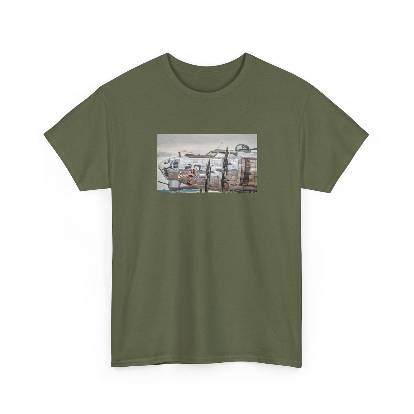 "Good Jeans" Sweeney B17 Nose Art Heavy Cotton Tee
